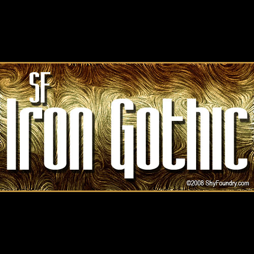 SF Iron Gothic